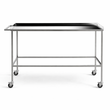 Nerezový stolek na kolečkách, HOSPI TROLLEY M SS