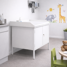 Přebalovací stolek s uzamykatelnou skříňkou, HOPITAL CHANGING TABLE ZR LOCK, ilustrační foto