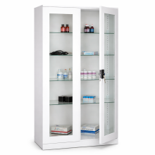 Nemocniční skříňka na léky, HOSPICAB H 1800/800/435 LONG GL