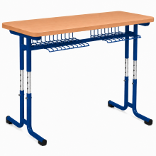 2místná školní lavice, SCHOOLBENCH RM KAR VN 2