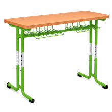 2místná školní lavice, SCHOOLBENCH RM KAR VN 2