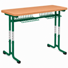 2místná školní lavice, SCHOOLBENCH RM KAR VN 2
