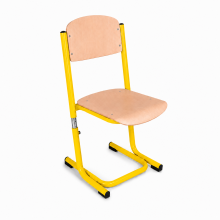Školní židle, výškově nastavitelná, SCHOOLSEAT RM KAR VN