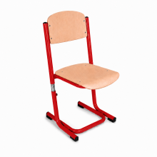Školní židle, výškově nastavitelná, SCHOOLSEAT RM KAR VN