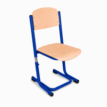Školní židle, výškově nastavitelná, SCHOOLSEAT RM KAR VN
