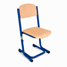 Školní židle, výškově nastavitelná, SCHOOLSEAT RM KAR VN
