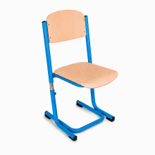 Školní židle, výškově nastavitelná, SCHOOLSEAT RM KAR VN