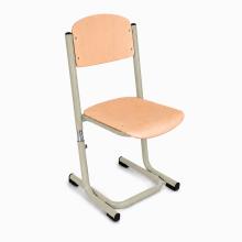 Školní židle, výškově nastavitelná, SCHOOLSEAT RM KAR VN