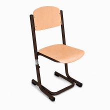 Školní židle, výškově nastavitelná, SCHOOLSEAT RM KAR VN