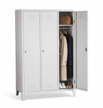 LOCKER CH 3 BWF - 3dveřová šatní skříň s dělicí přepážkou