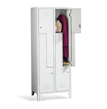 LOCKER CH Z4 F - 4dveřová šatní skříň s dvířky ve tvaru Z