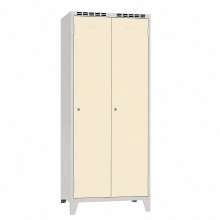 2-dveřová šatní skříň s dlouhými dveřmi pro lyžaře, LOCKER H 2 SKI