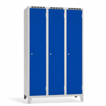 3-dveřová šatní skříň s dlouhými dveřmi pro lyžaře, LOCKER H 3 SKI