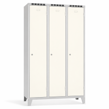 3-dveřová šatní skříň s dlouhými dveřmi pro lyžaře, LOCKER H 3 SKI