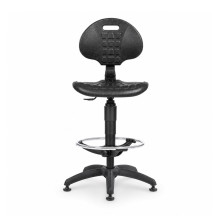 WORKSEAT AN FIX HIGH | Průmyslová židle s extra dlouhým pístem na kluzácích