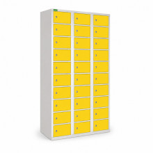 30přihrádková skříň na úschovu cenností - RAL 5010