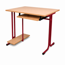Počítačový stůl 1místný, SCHOOLBENCH RM 1PC