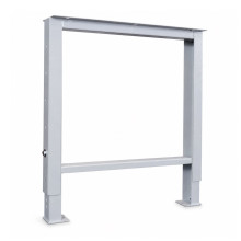 MODULBENCH GE 2000 D3C1 UD | Pracovný stôl s 3 závesnými zásuvkami a skrinkou, s nastaviteľnými nohami, 2000 mm