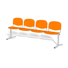 4místná lavička do čekárny, WAITBENCH LM/ICH 4