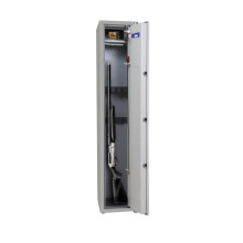 Skříň na 5 zbraní s certifikátem a elektronickým zámkem, GUNCAB PT 1500/300/350 ELK 7040/7035