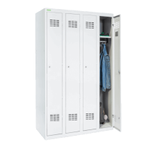 LOCKER H 4 250 | 4dveřová šatní skříň s dlouhými dveřmi