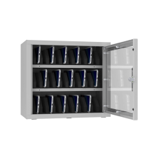 LOCKER M PHONE 1/30 GSS | Skříň na úschovu mobilů se skleněnými dvířky