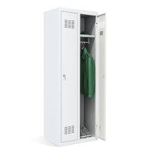 Dvoudveřová šatní skříň s dlouhými dveřmi, LOCKER H2
