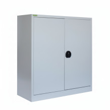 Skladovací skříň se 2 policemi, STORECAB H 1000/1000/420 GY