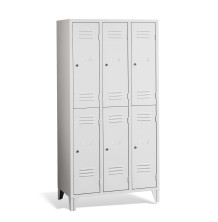 LOCKER CH 3/6 F - 6-dveřová šatní skříň s krátkými dvířky