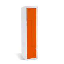 2dveřová šatní skříň se Z-dveřmi, LOCKER H Z2 400