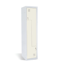 2dveřová šatní skříň se Z-dveřmi, LOCKER H Z2 400