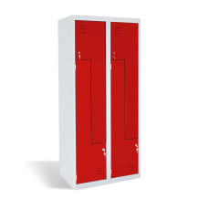 4dveřová šatní skříň se Z-dveřmi, LOCKER H Z4 400