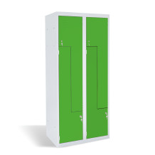 4dveřová šatní skříň se Z-dveřmi, LOCKER H Z4 400
