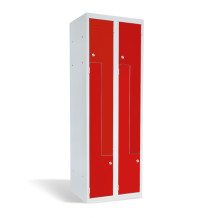 4dveřová šatní skříň se Z-dveřmi, LOCKER H Z4 300