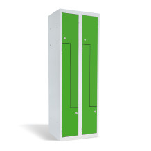 4dveřová šatní skříň se Z-dveřmi, LOCKER H Z4 300