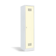 1dveřová šatní skříň s přepážkou, LOCKER H 1 BW