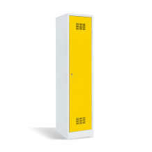 1dveřová šatní skříň s přepážkou, LOCKER H 1 BW