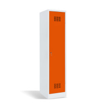 1dveřová šatní skříň s přepážkou, LOCKER H 1 BW