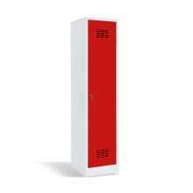 1dveřová šatní skříň s přepážkou, LOCKER H 1 BW