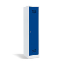 1dveřová šatní skříň s přepážkou, LOCKER H 1 BW