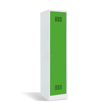 1dveřová šatní skříň s přepážkou, LOCKER H 1 BW