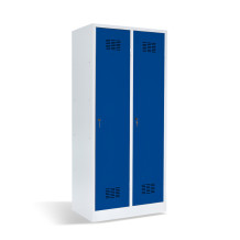 2dveřová šatní skříň s přepážkou, LOCKER H 2 BW