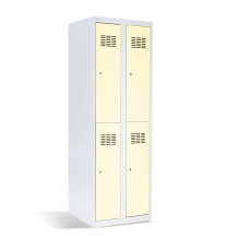 4dveřová šatní skříň s krátkými dveřmi, LOCKER H 2/4