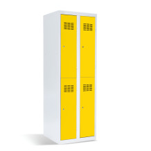 4dveřová šatní skříň s krátkými dveřmi, LOCKER H 2/4