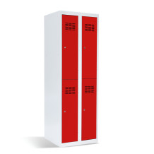 4dveřová šatní skříň s krátkými dveřmi, LOCKER H 2/4