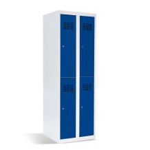 4dveřová šatní skříň s krátkými dveřmi, LOCKER H 2/4