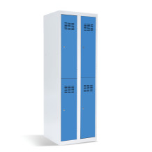 4dveřová šatní skříň s krátkými dveřmi, LOCKER H 2/4
