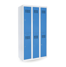 6dveřová šatní skříň s krátkými dveřmi, LOCKER H 3/6