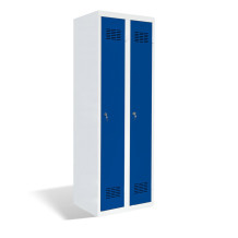Dvoudveřová šatní skříň s dlouhými dveřmi, LOCKER H2