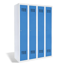4dveřová šatní skříň s dlouhými dveřmi, LOCKER H 4